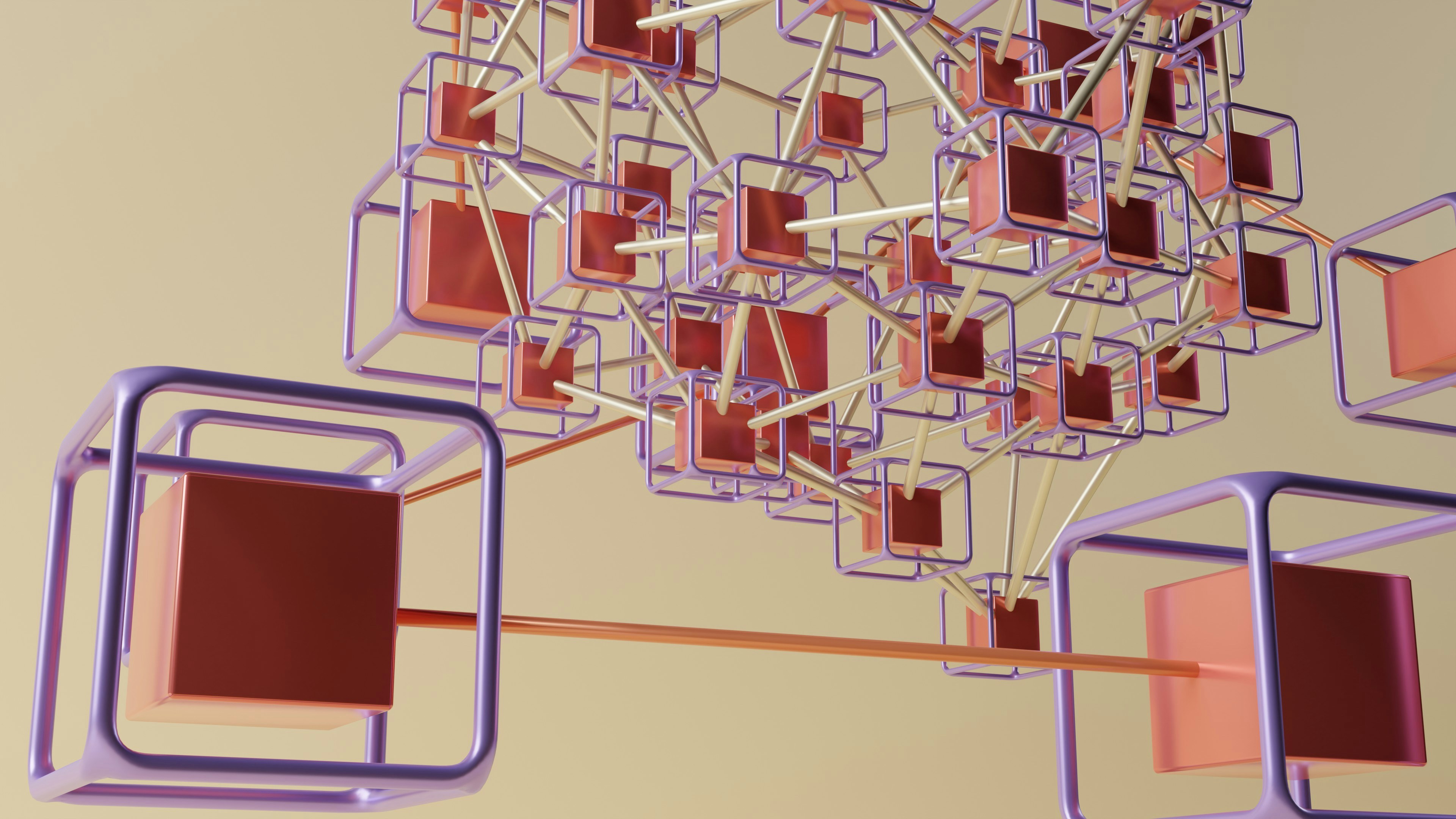 An abstract diagram of nested containers of varying sizes, suggesting that the boundaries of a knowledge unit are defined by context, not by fixed dimensions.