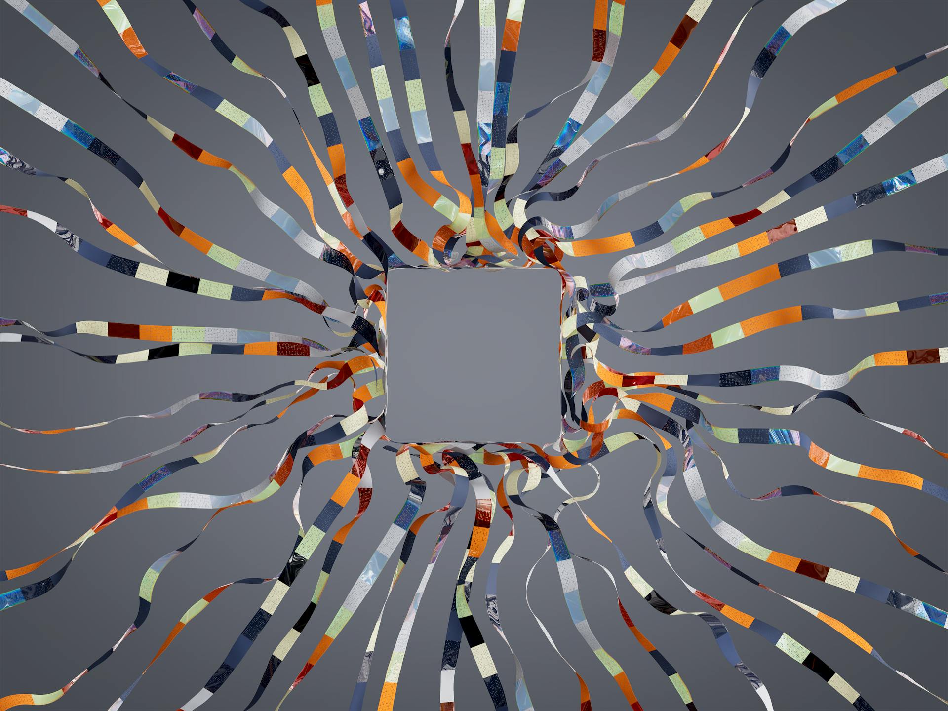 An artist's illustration of artificial intelligence (AI). This image visualises the benefits and flaws of large language models.